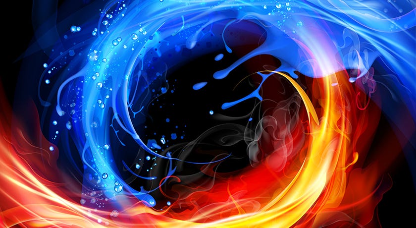 Fire and Water