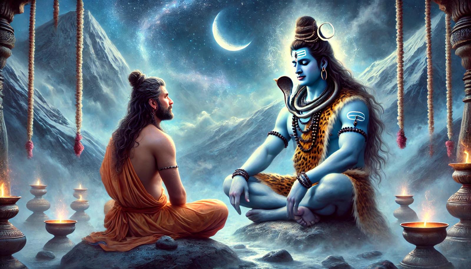 Lord Shiva - The Destroyer. But what does he really destroy?