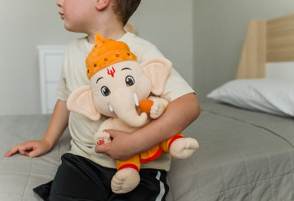 Ganesha Stuffed Toy – A Symbol of Wisdom for Kids