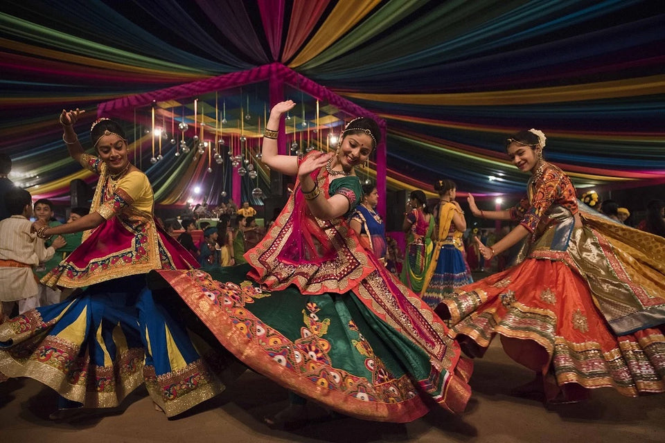 How is Navratri celebrated across India?