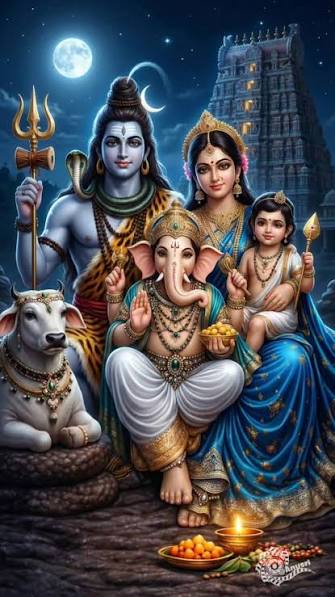 Meet Ganesha's family