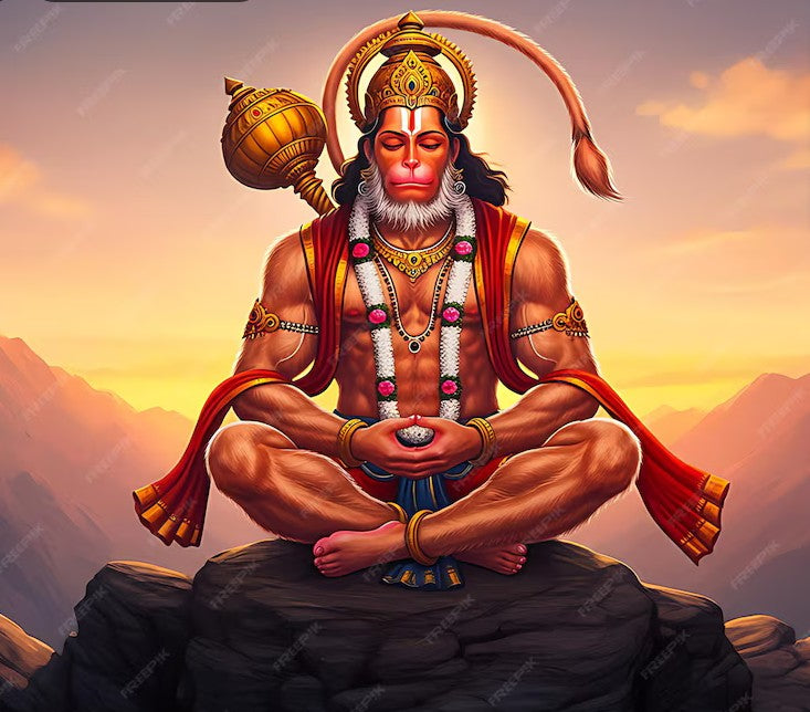Five powerful verses from the Hanuman Chalisa