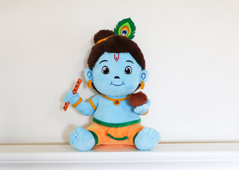 Kindhearted Krishna Plush Toy