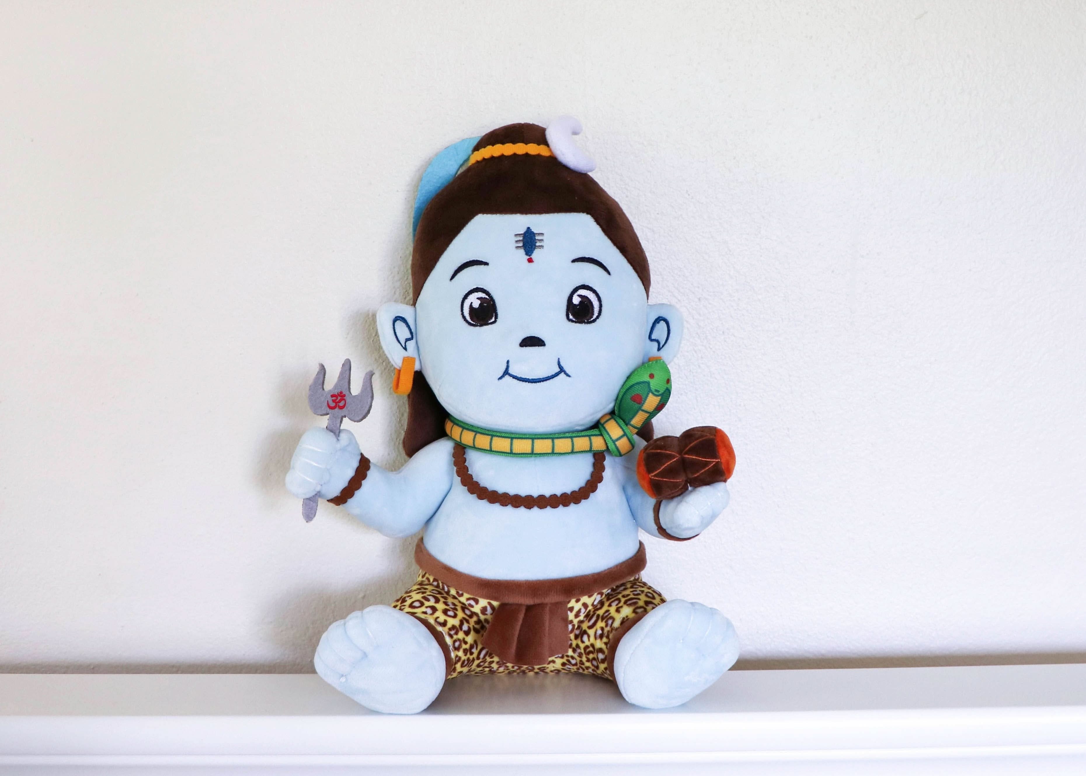 Serene Shiva Plush Toy
