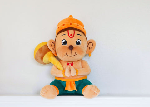 Humble Hanuman Plush Toy